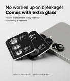 Galaxy S25 Camera Protector | No worries upon breakage! Comes with extra glass