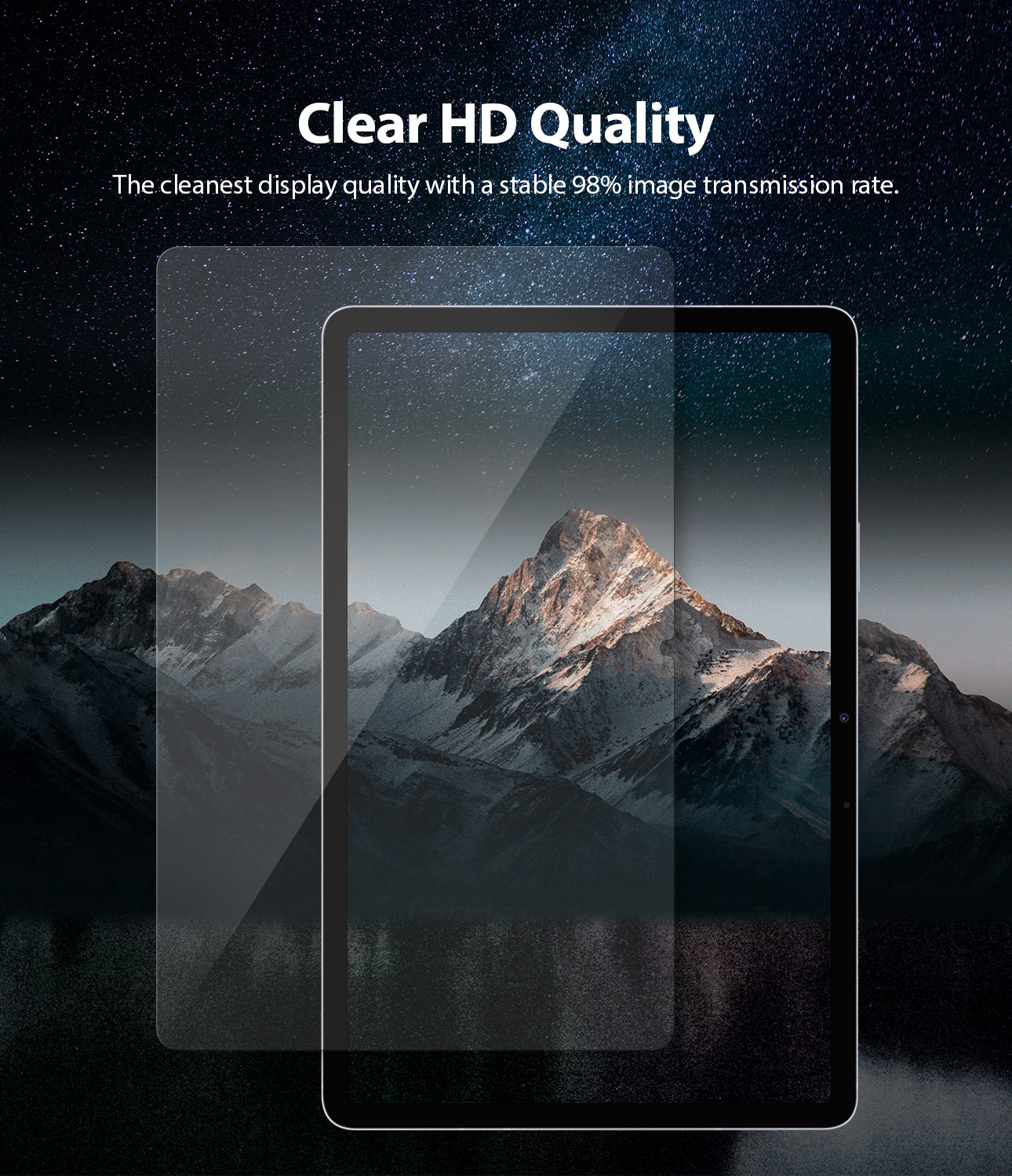 Galaxy Tab S9 / Tab S9 FE / Tab S8 / Tab S7 | Invisible Defender Glass