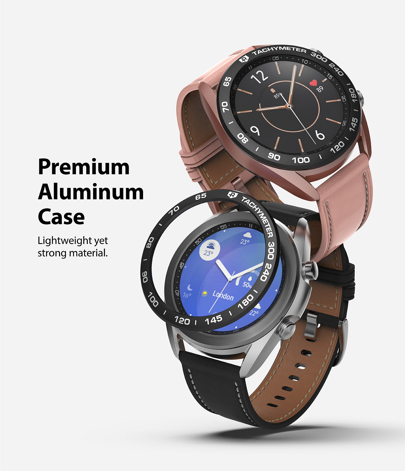 premium aluminum case - lightweight yet strong material