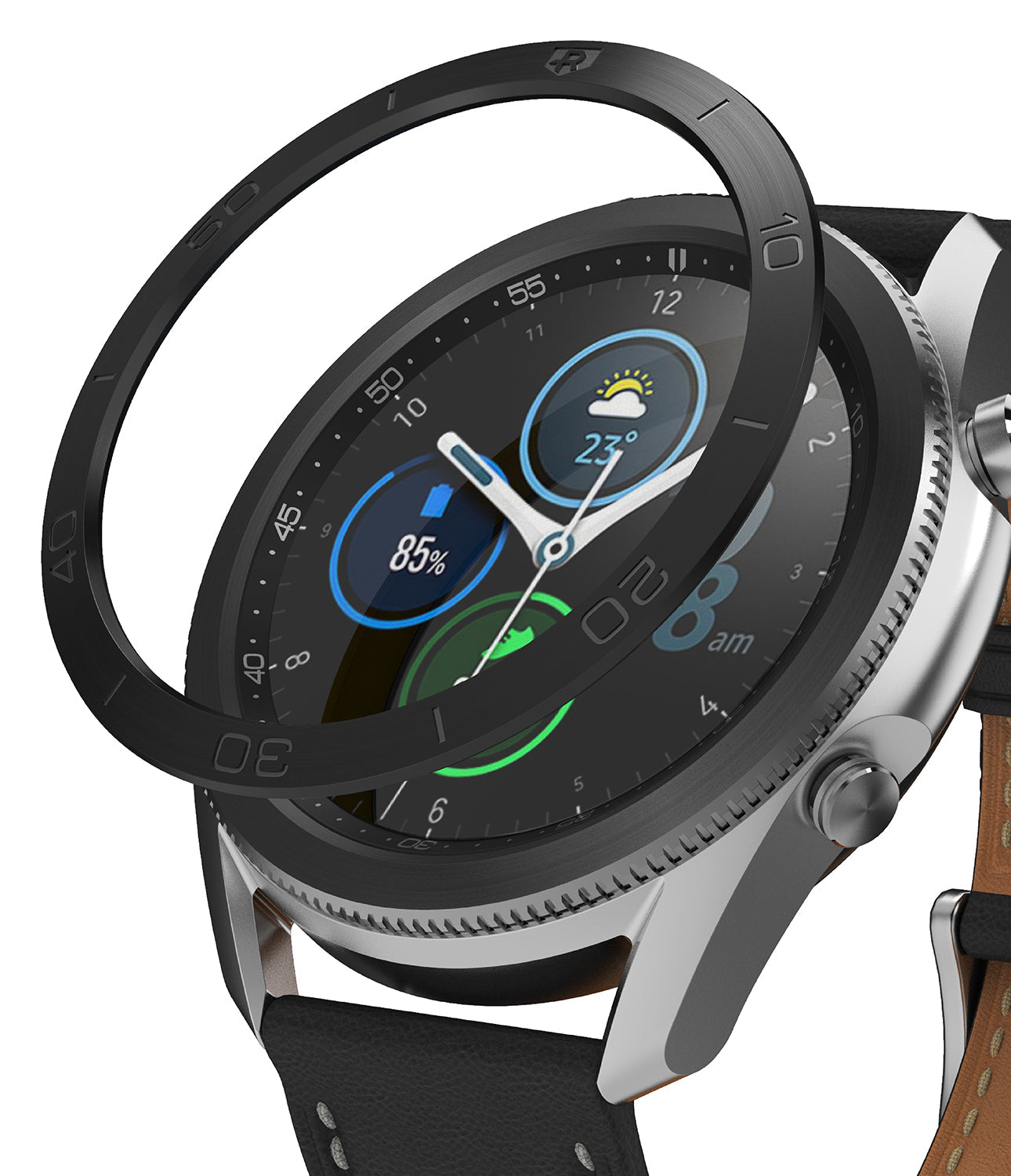 ringke bezel styling designed for galaxy watch 3 45mm