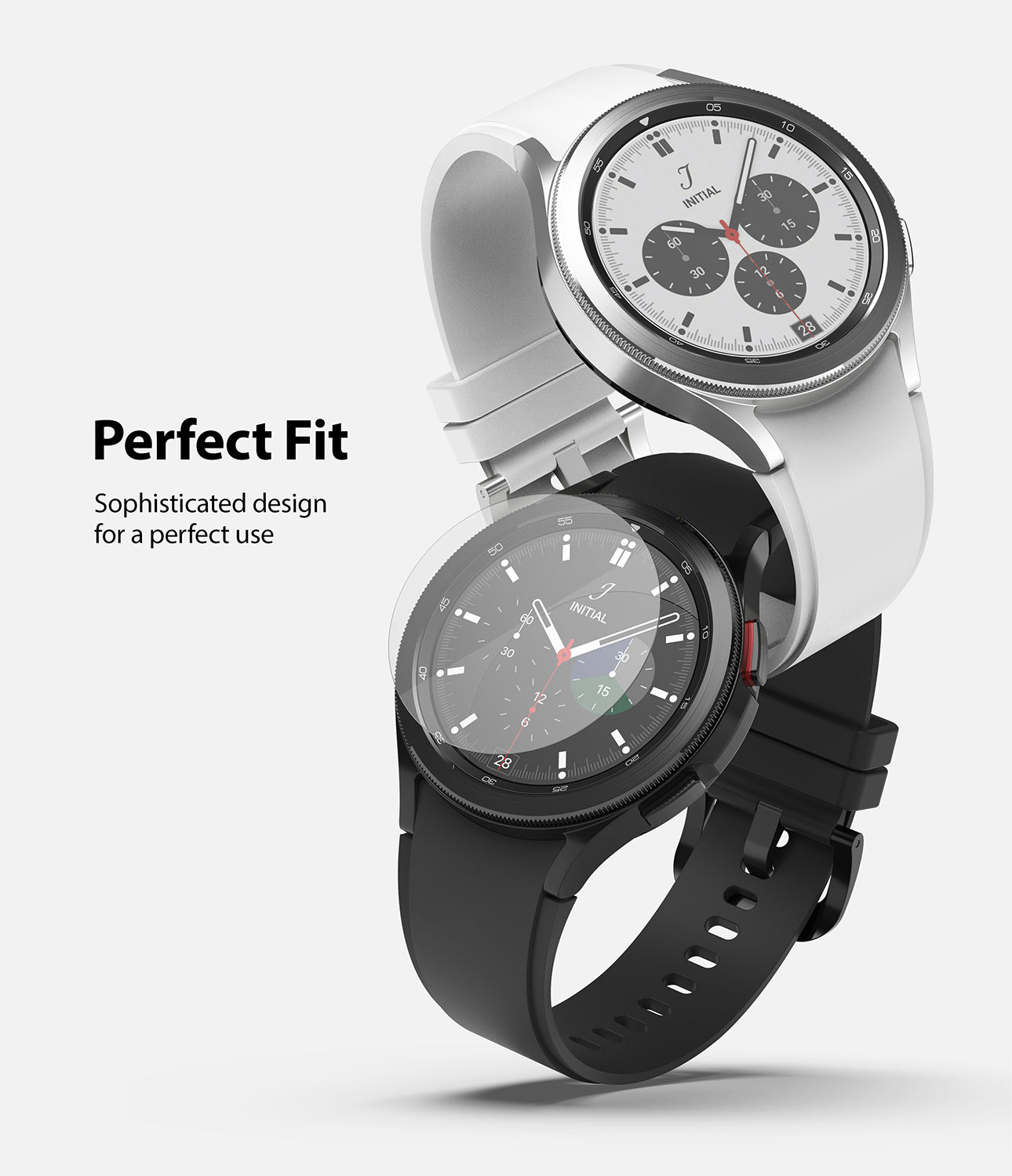 Galaxy Watch 4 Classic 42mm Screen Protector | Glass - R1 - Perfect Fit. Sophisticated design for a perfect use