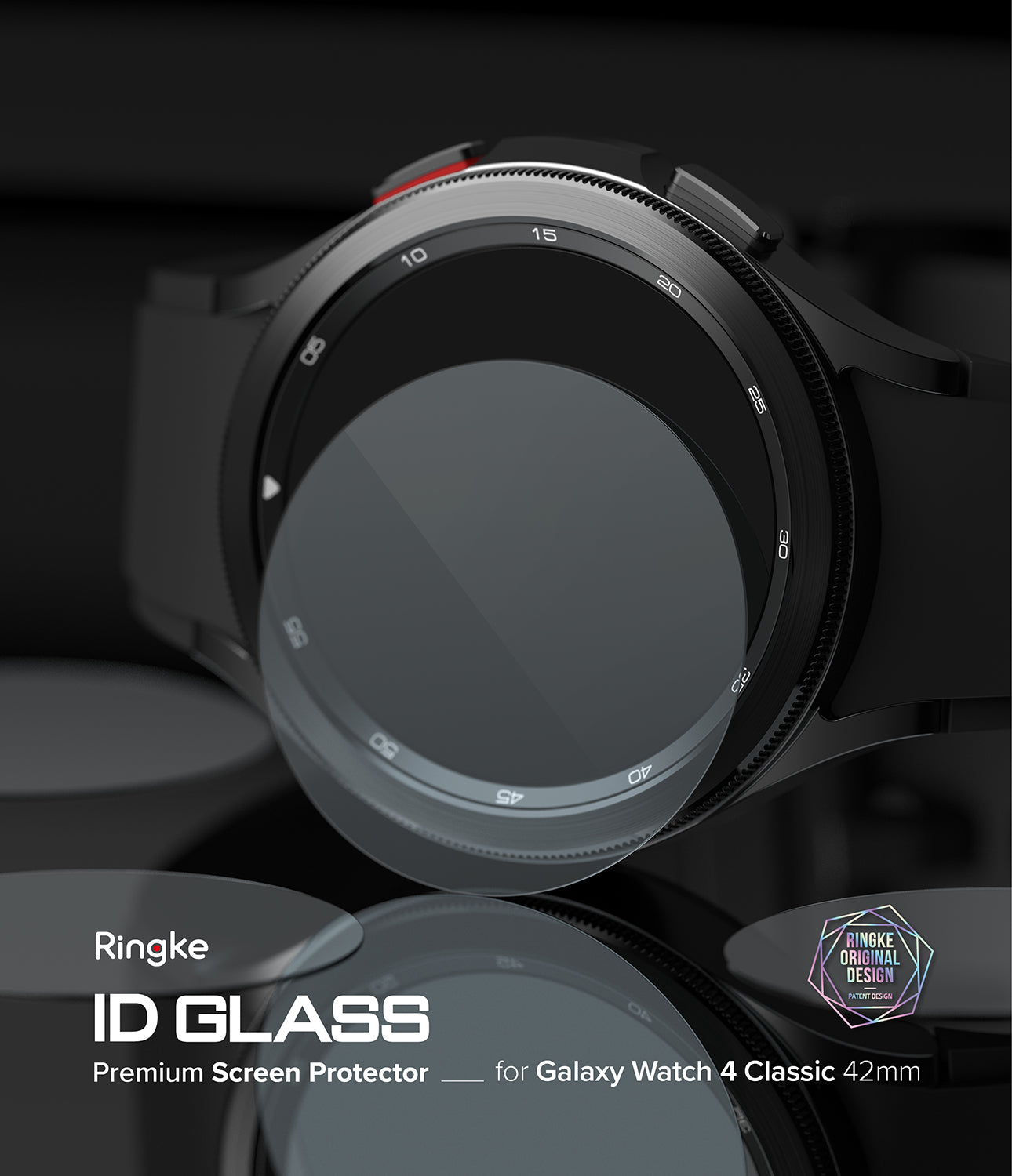 Galaxy Watch 4 Classic 42mm Screen Protector | Glass - R1 - By Ringke