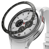 Galaxy Watch 4 Classic 46mm | Bezel Styling - Multiple Galaxy Watch 4 Classic units with various metallic bezel covers.