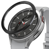 Galaxy Watch 4 Classic 46mm | Bezel Styling - Ringke bezel styling packaging showing a smartwatch and product specs.