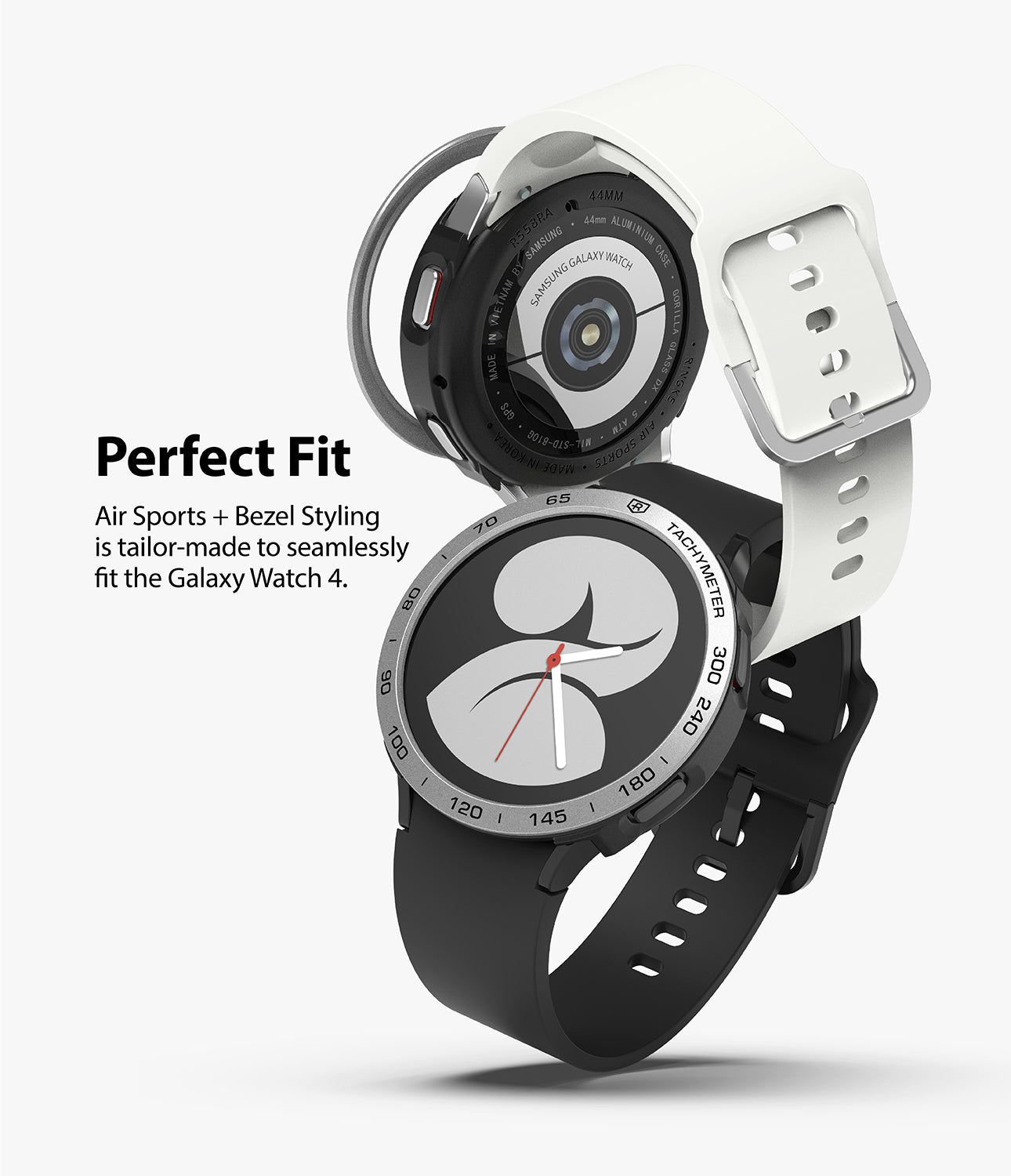 Galaxy Watch 4 40mm | Air Sports Black + Bezel Styling – Ringke