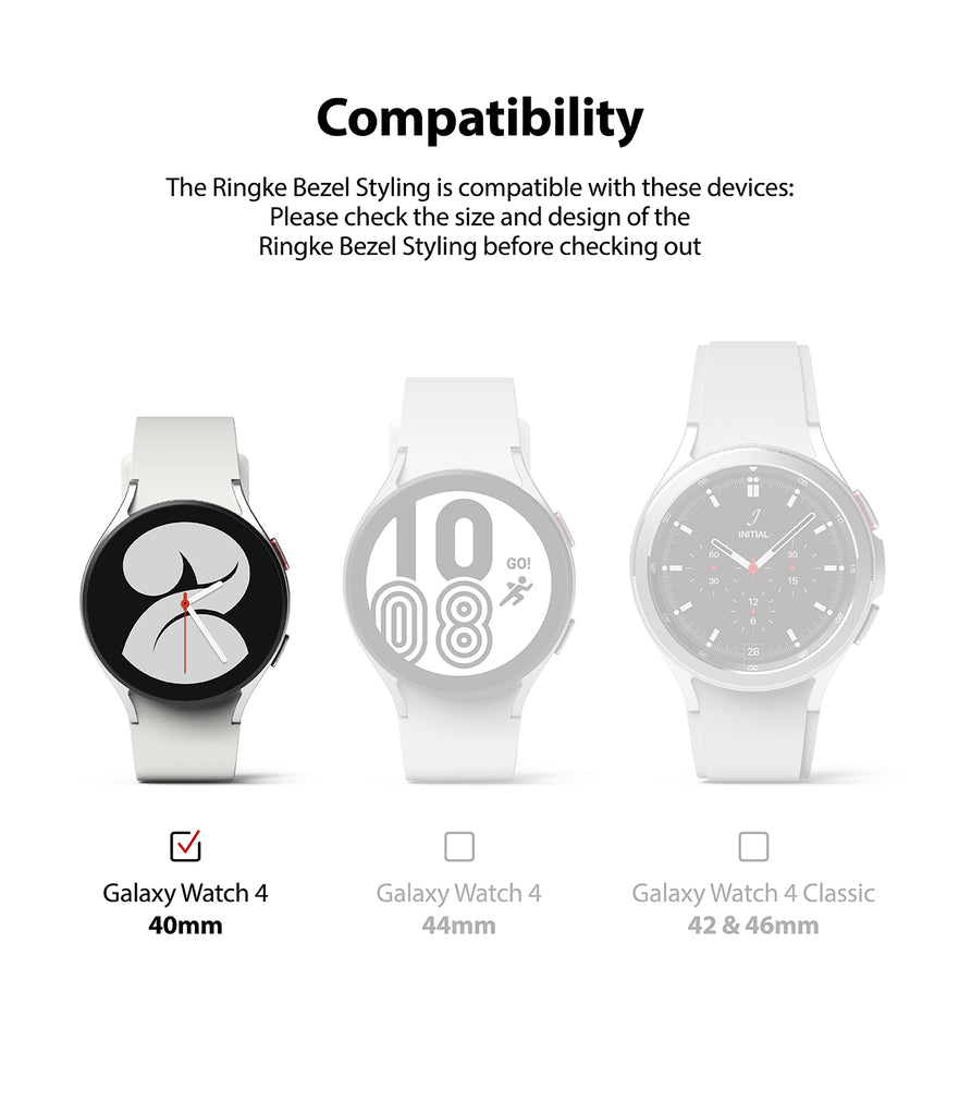 Galaxy Watch 5/4 | Bezel Premium Styling 41