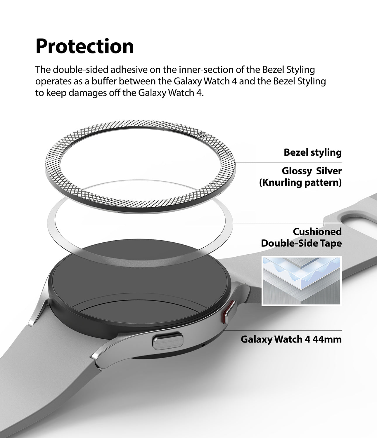 Galaxy Watch 5/4 | Bezel Premium Styling 40