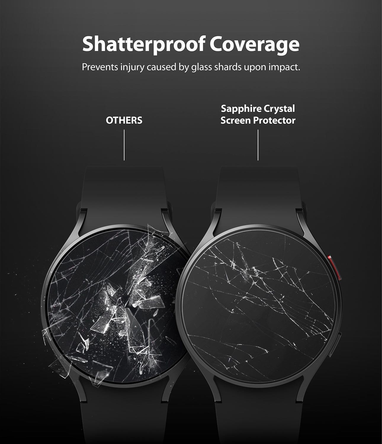Galaxy Watch 5 4 44mm Screen Protector Sapphire