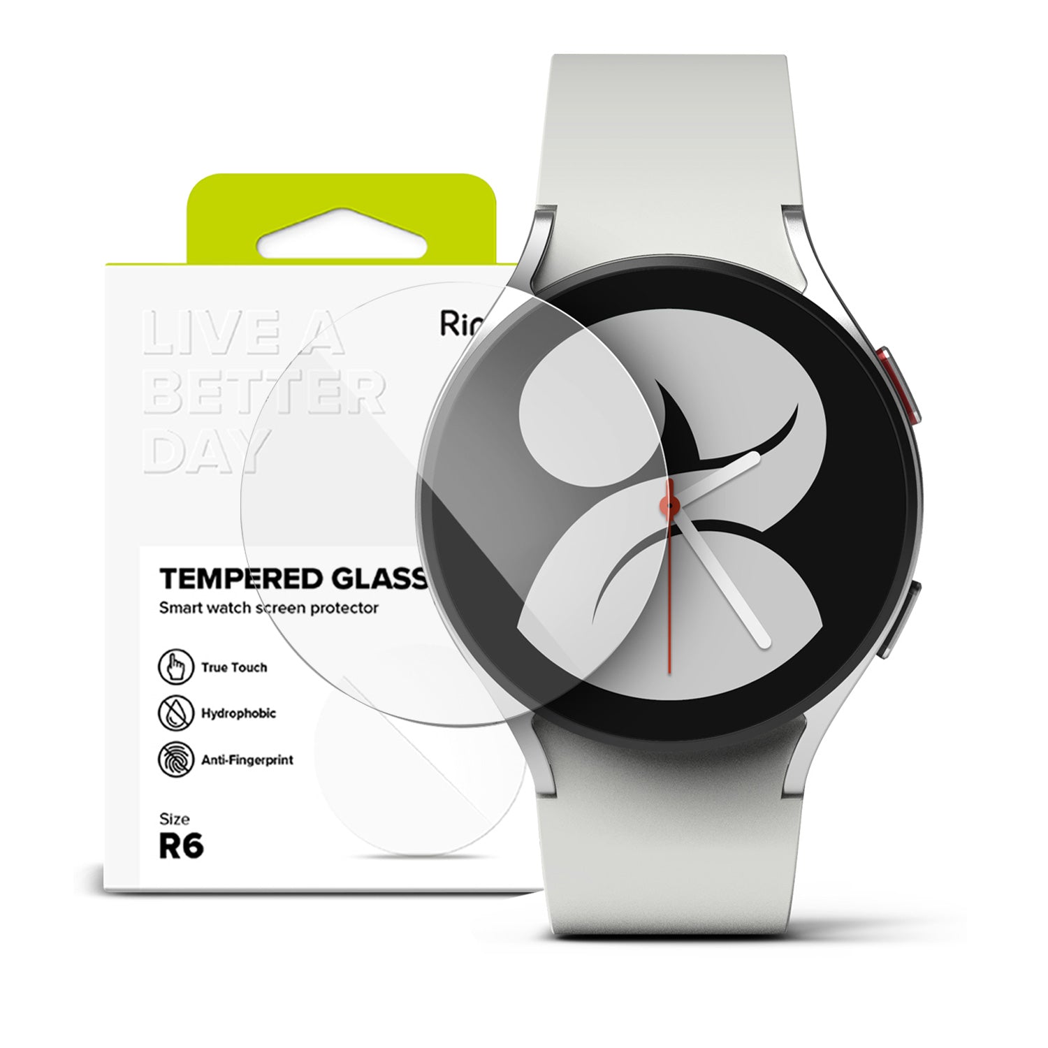 Galaxy Watch 5 4 44mm Screen Protector Invisible Defender Glass