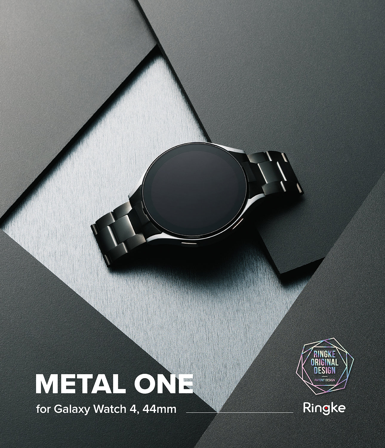 Galaxy Watch 6/5/4 | Metal One Band - Black