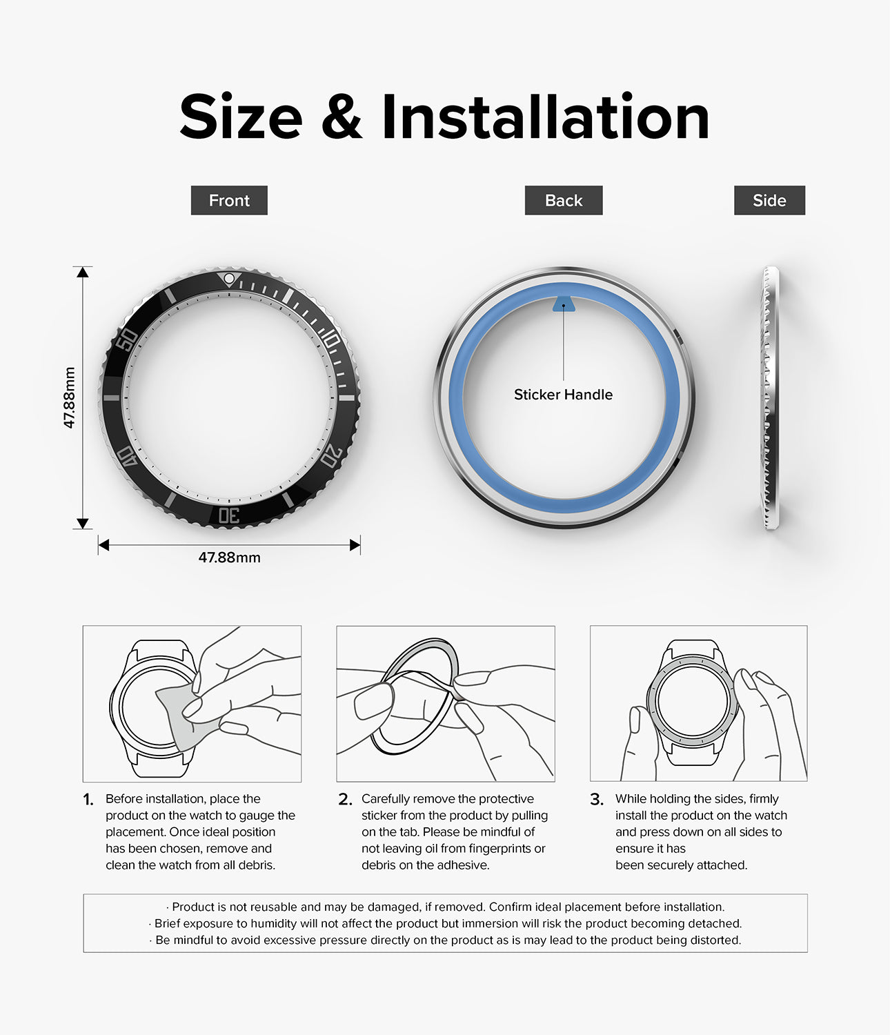 Galaxy Watch 5 Pro 45mm | Bezel Styling 45-80