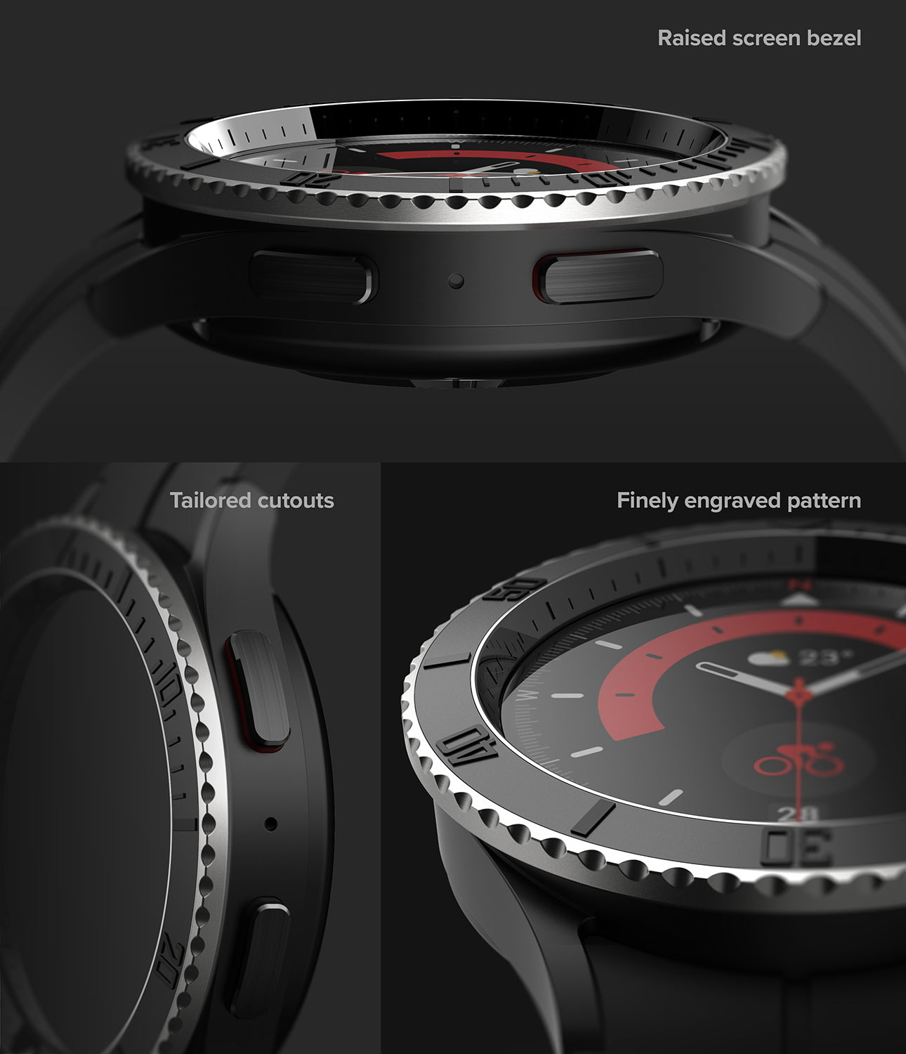 Galaxy Watch 5 Pro 45mm | Bezel Styling 45-96