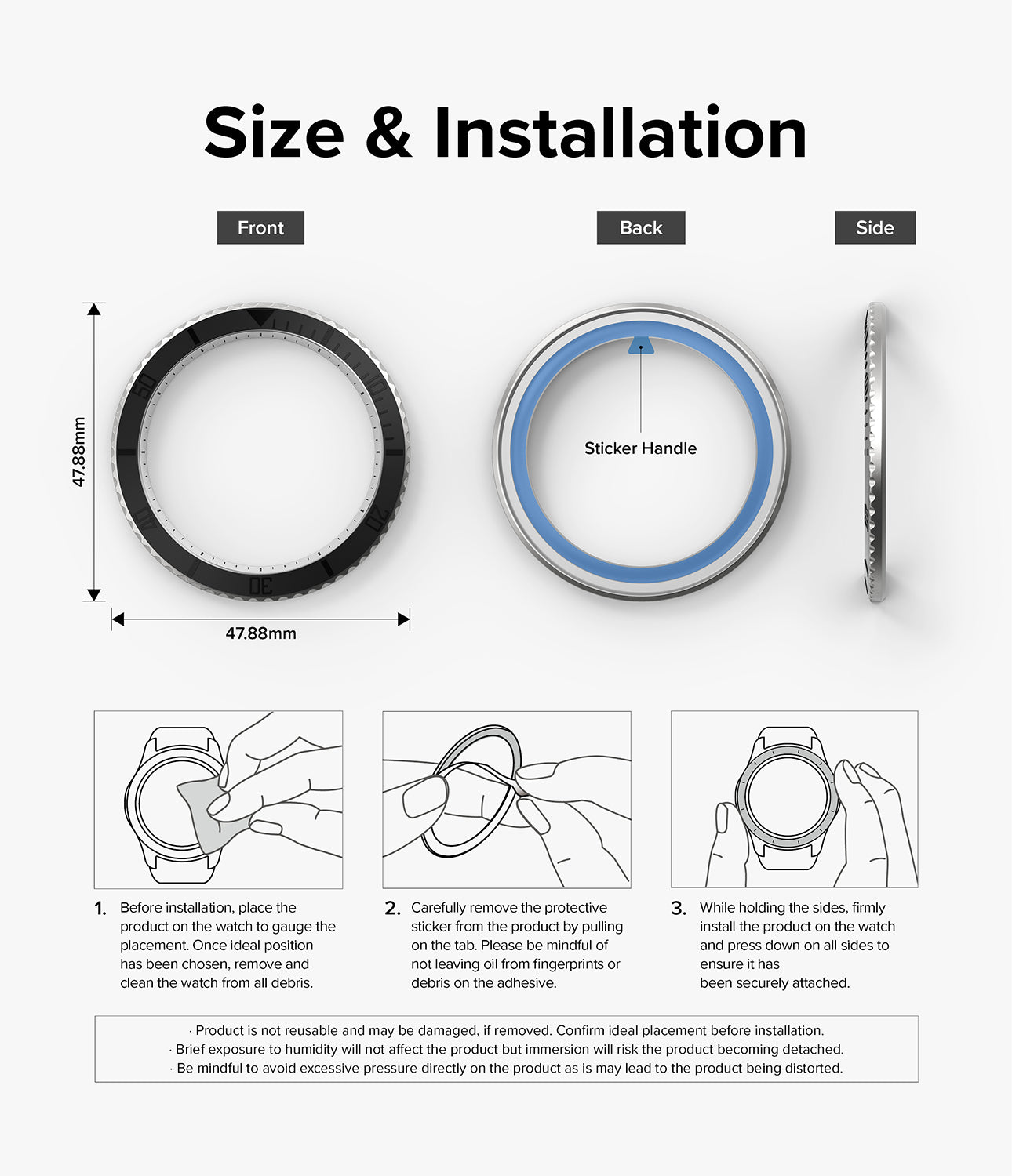 Galaxy Watch 5 Pro 45mm | Bezel Styling 45-96