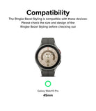 Galaxy Watch 5 Pro 45mm - Bezel Styling Premium - 45-97 Silver+White 