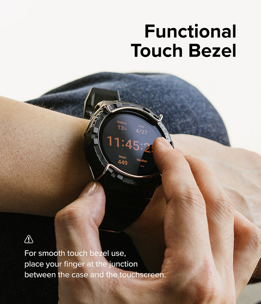 Galaxy Watch 5/4 44mm Case + Band + Wire | Fusion-X Guard