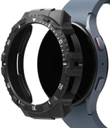 Galaxy Watch 5 / 4 (44mm) Case | Fusion-X - Compatibility chart showing 44mm watch is compatible, 40mm is not.