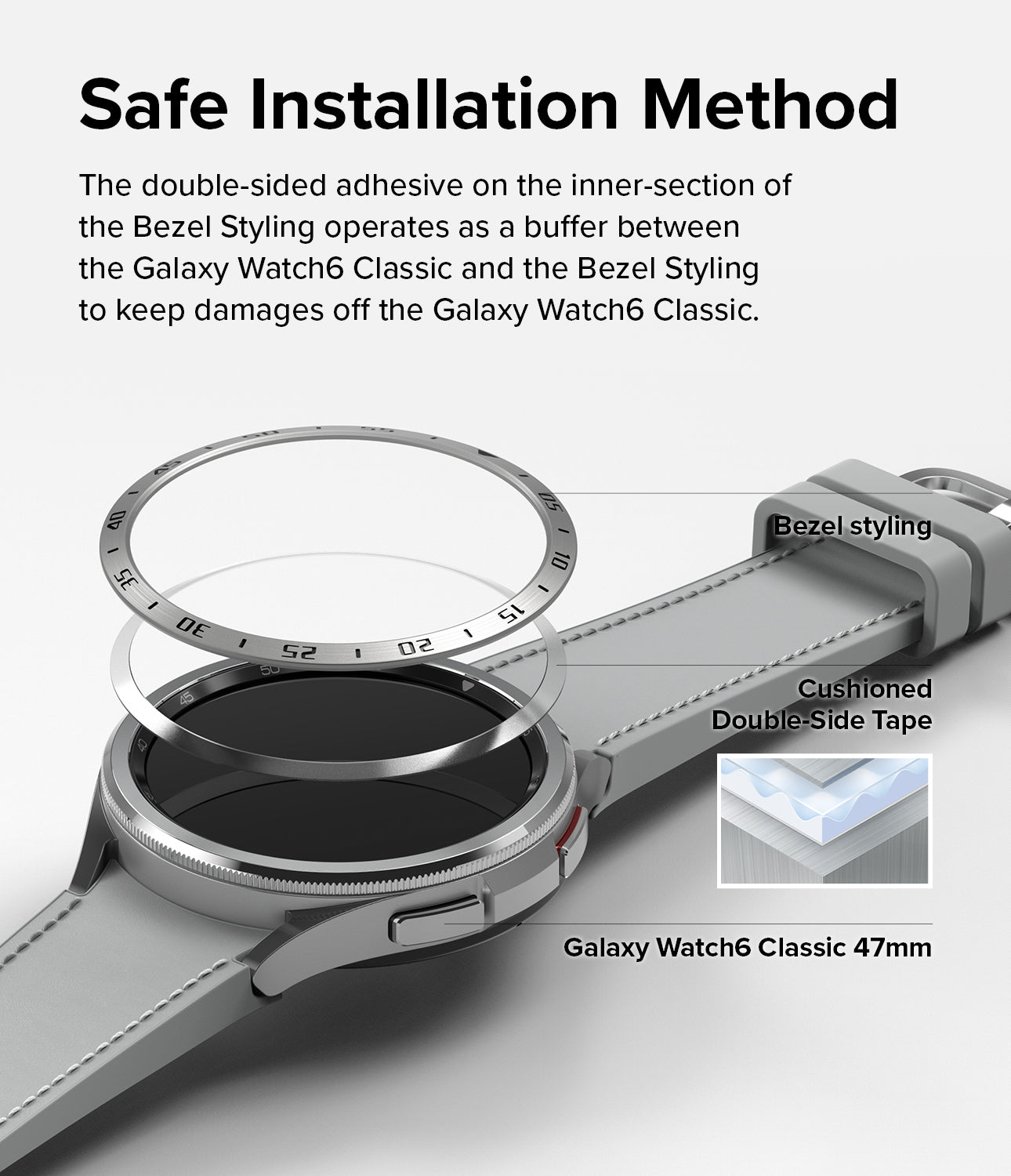 Galaxy Watch 6 Classic 47mm | Bezel Styling 47-01