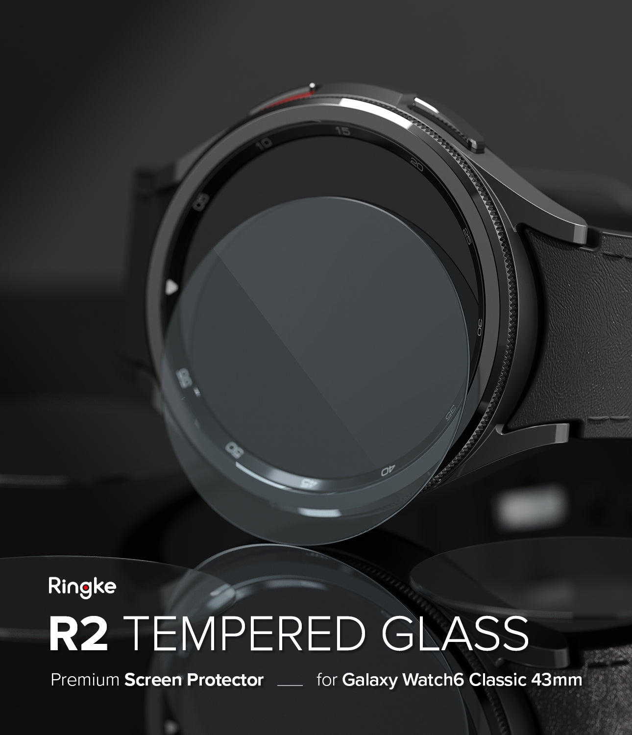 Galaxy Watch 6 Classic 43mm Screen Protector | Glass - R2