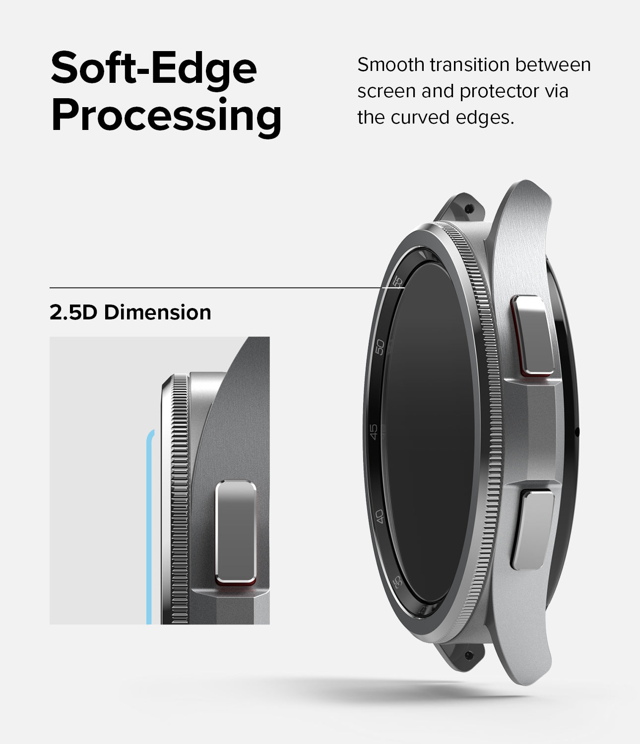 Galaxy Watch 6 Classic 47mm Screen Protector | Glass - R5
