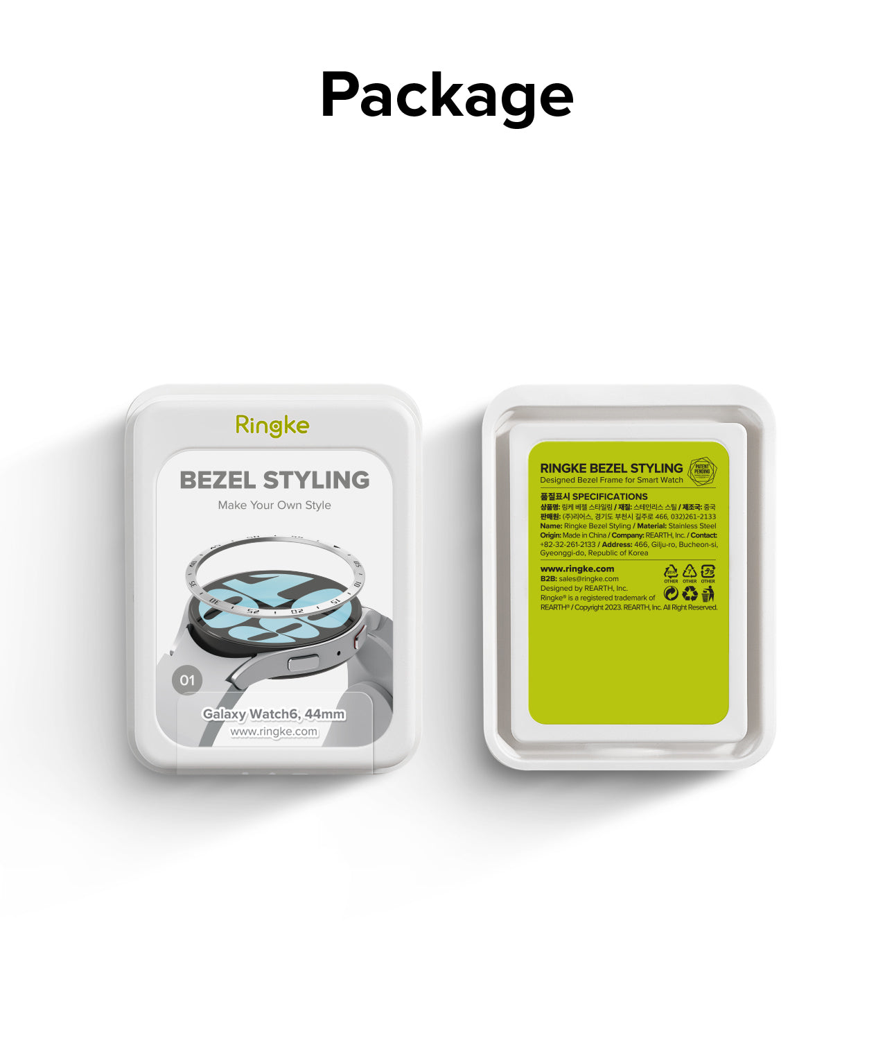 Galaxy Watch 6 44mm | Bezel Styling 44-01