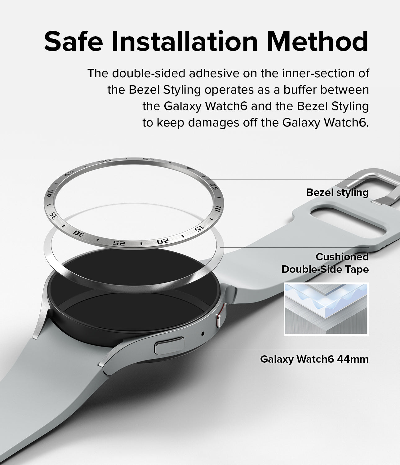 Galaxy Watch 6 44mm | Bezel Styling 44-01