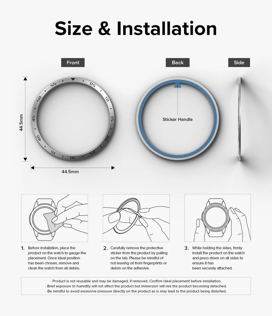 Galaxy Watch 6 44mm | Bezel Styling 44-01
