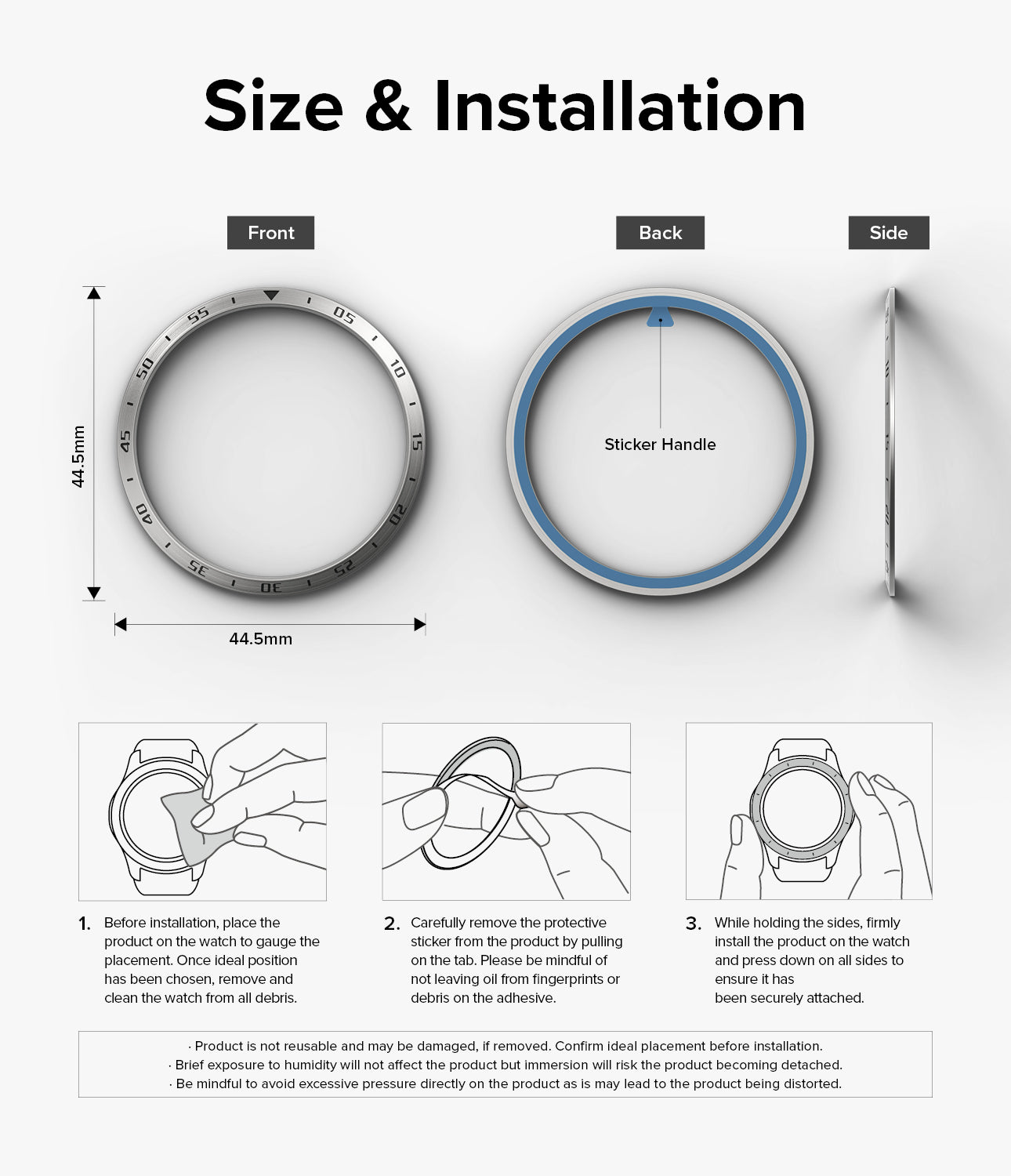 Galaxy Watch 6 44mm | Bezel Styling 44-01