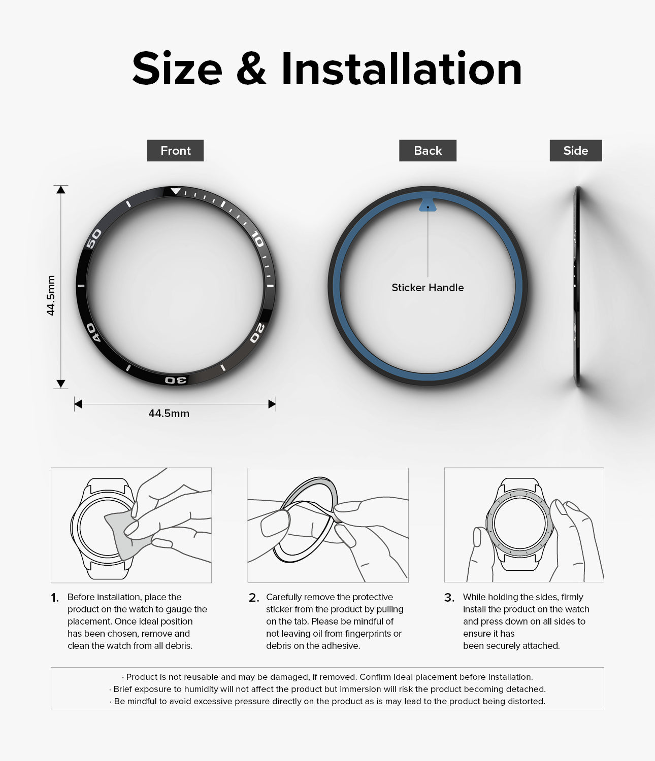 Galaxy Watch 6 44mm | Bezel Styling 44-02