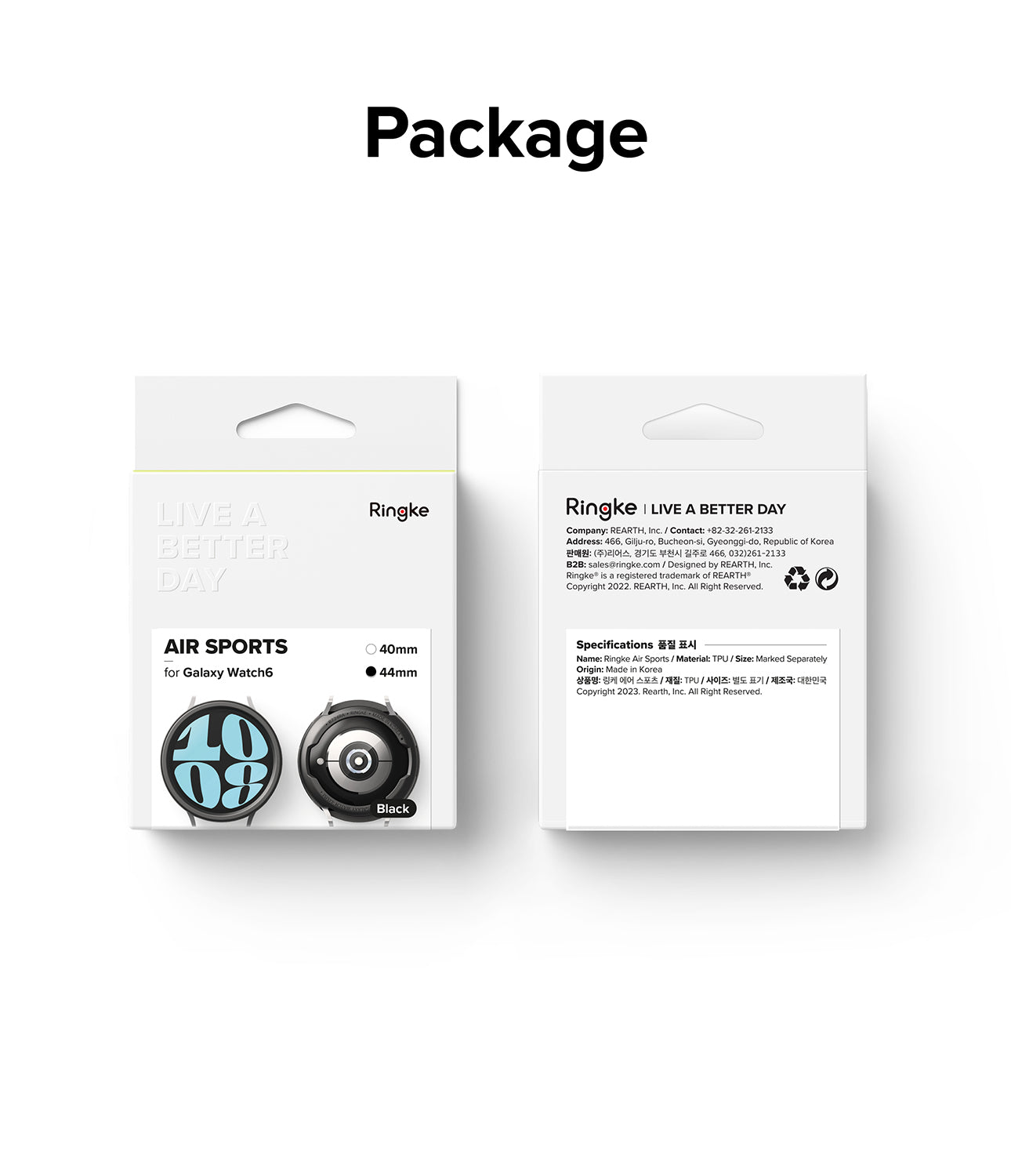 Galaxy Watch 6 44mm Case | Air Sports