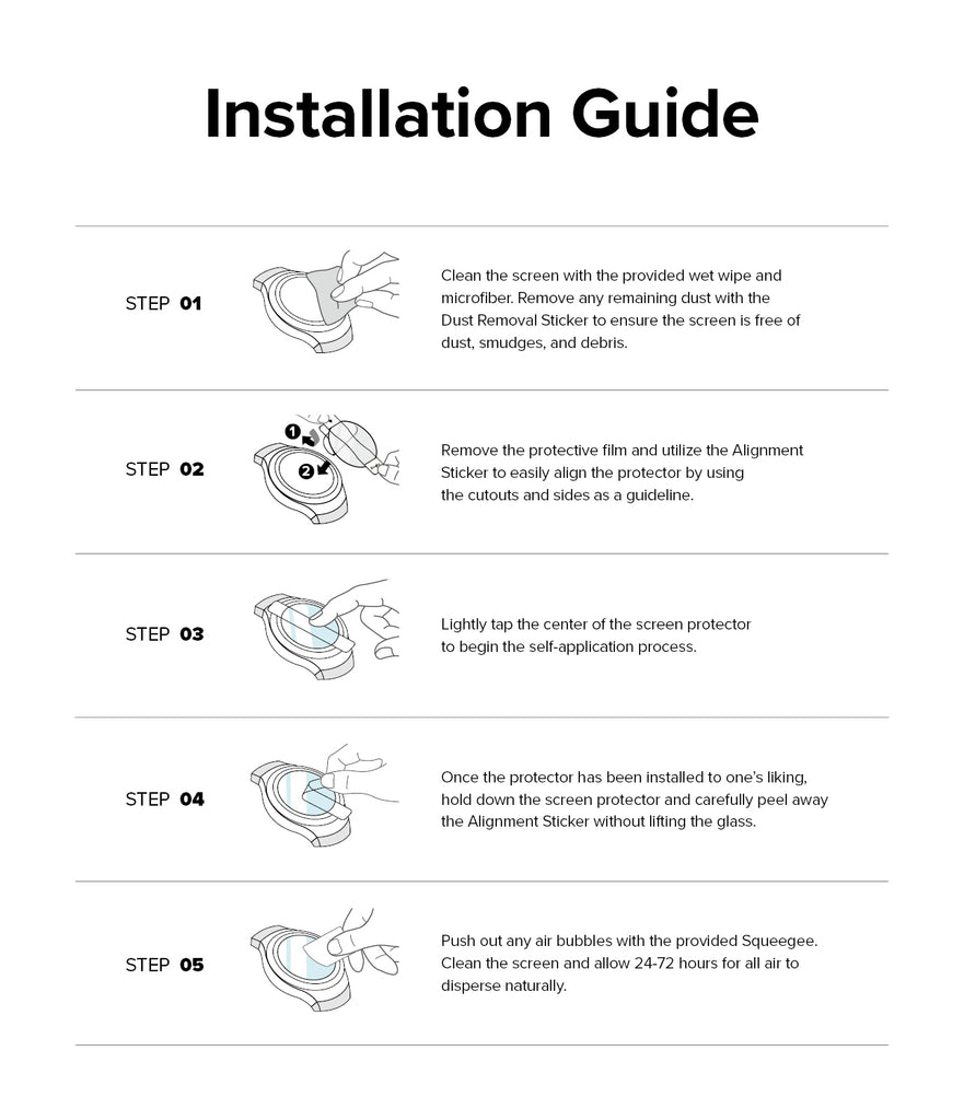 Galaxy Watch 6 44mm Screen Protector | Glass - R6