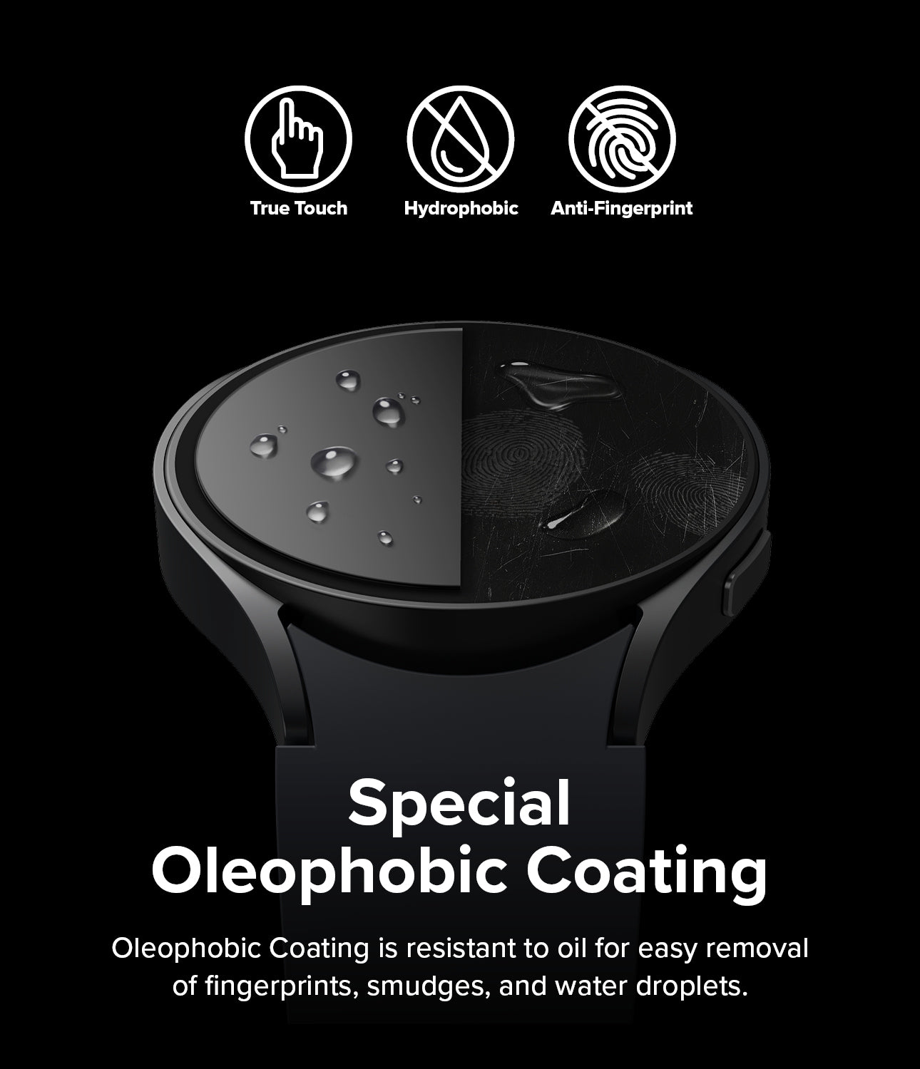 Galaxy Watch 6 40mm Screen Protector | Glass - R8 - Special Oleophobic Coating