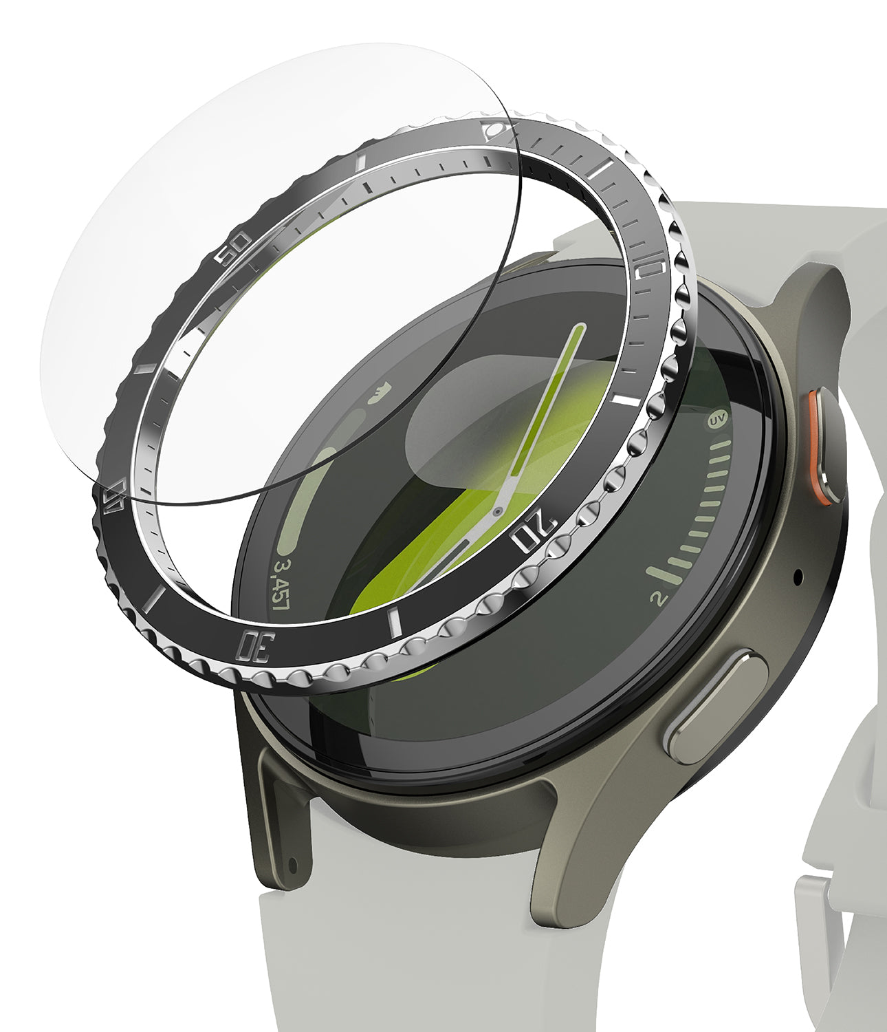 Galaxy Watch 7 (40 mm) | Glass & Bezel Styling Premium Galaxy Watch 7 (40 mm) | Glass & Bezel Styling Premium