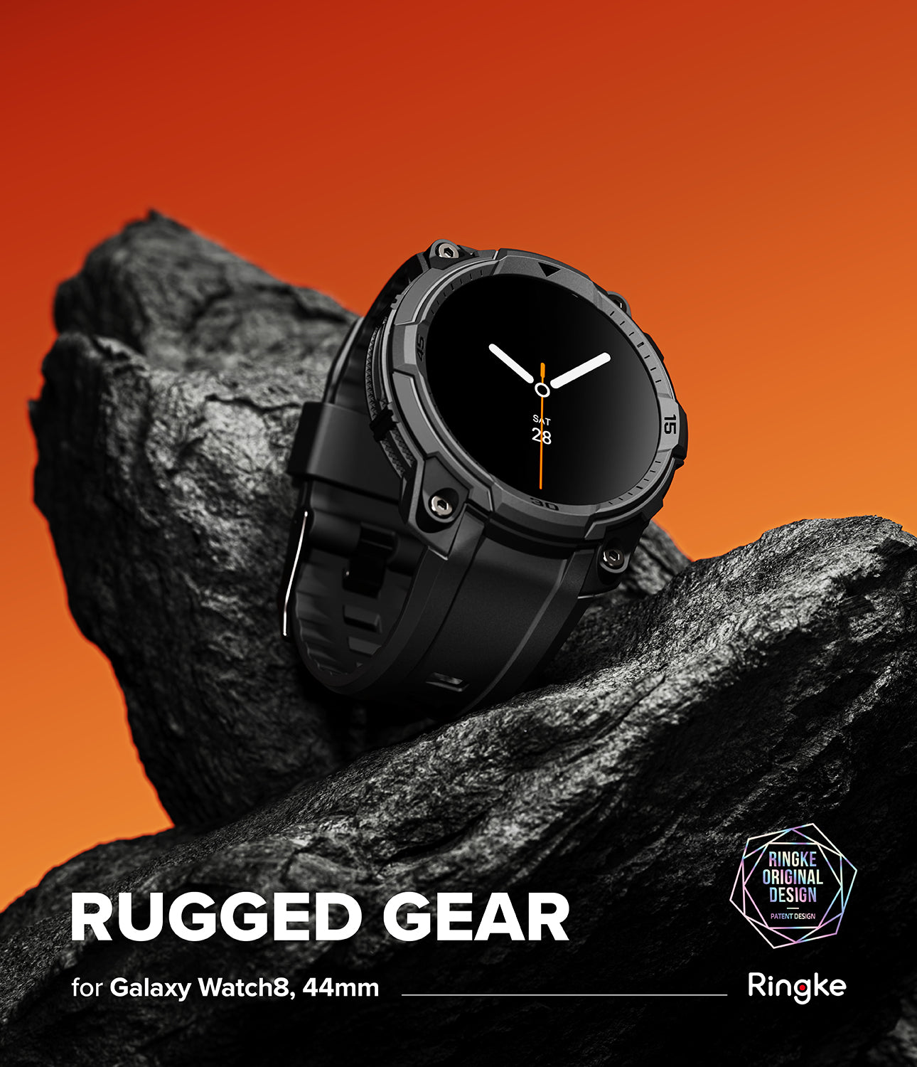 Galaxy Watch 8 44mm Case & Band | Rugged Gear | Ringke Official Store