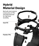Galaxy Watch 9 / 8 44mm Case + Band | Rugged Gear - Hybrid material design of TPU and polycarbonate with text on durability.