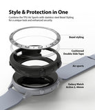 style and protection in one : combine the tpu air sports with stainless steel bezel styling for a unique look and enhanced security