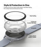style and protection in one : combine the tpu air sports with stainless steel bezel styling for a unique look and enhanced security