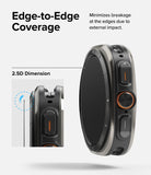 Galaxy Watch Ultra 2 Screen Protector | Tempered Glass (4 Pack) - R9 - A rugged smartwatch shown on a light gray background with marketing text reading 'Edge-to-Edge Coverage' and '2.5D Dimension.