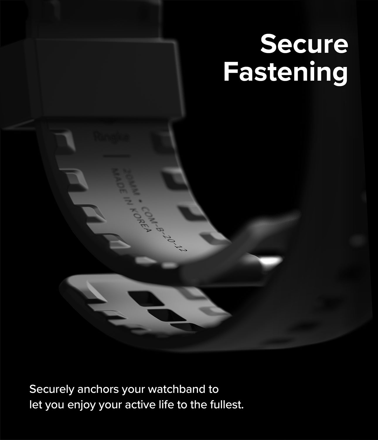 Watch Lug 20mm | Rubber One Bold Band
