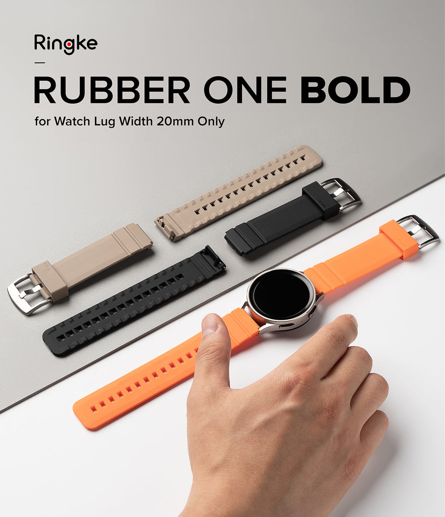 Watch Lug 20mm | Rubber One Bold Band