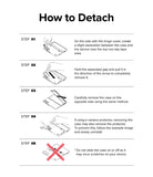 Galaxy Z Fold 5 Case | Slim Hinge - How to detatch