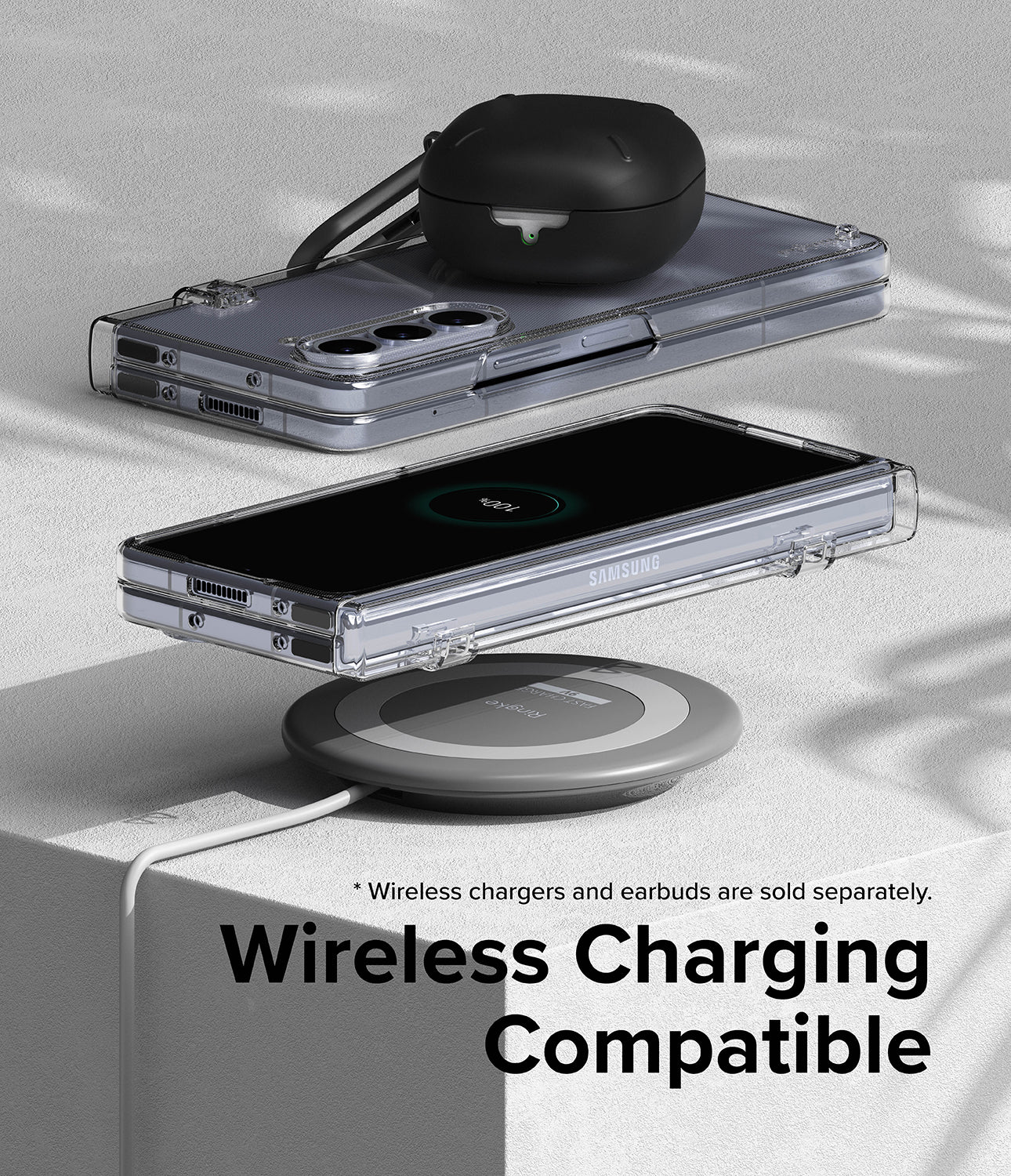 Galaxy Z Fold 5 Case | Slim Hinge - Wireless Charging Compatible