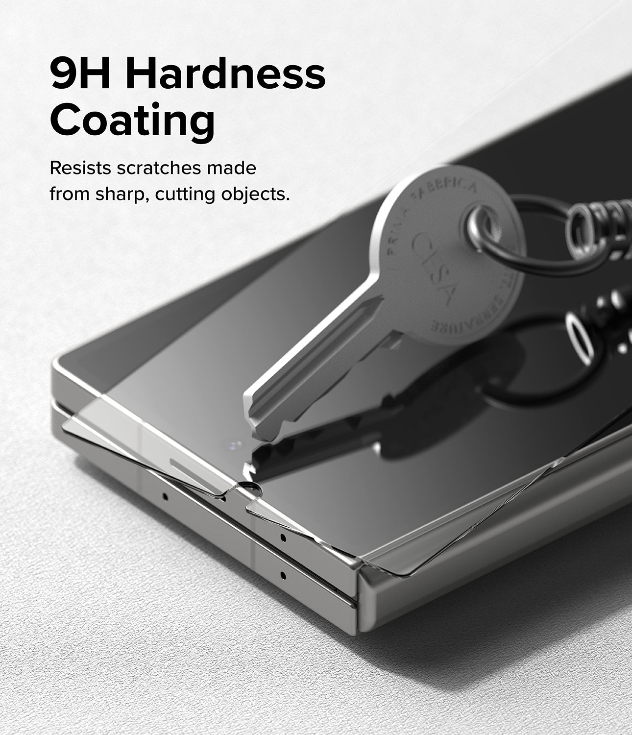 Ringke Galaxy Z Fold 6 Screen Protector | Cover Display Glass (2 Pack) 9H Hardness Glass