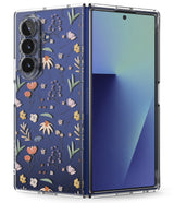 Samsung Galaxy Z Fold 7 Back Cover Case Fusion Design - Dry Flowers Samsung Galaxy Z Fold 7 Back Cover Case Fusion Design - Dry Flowers