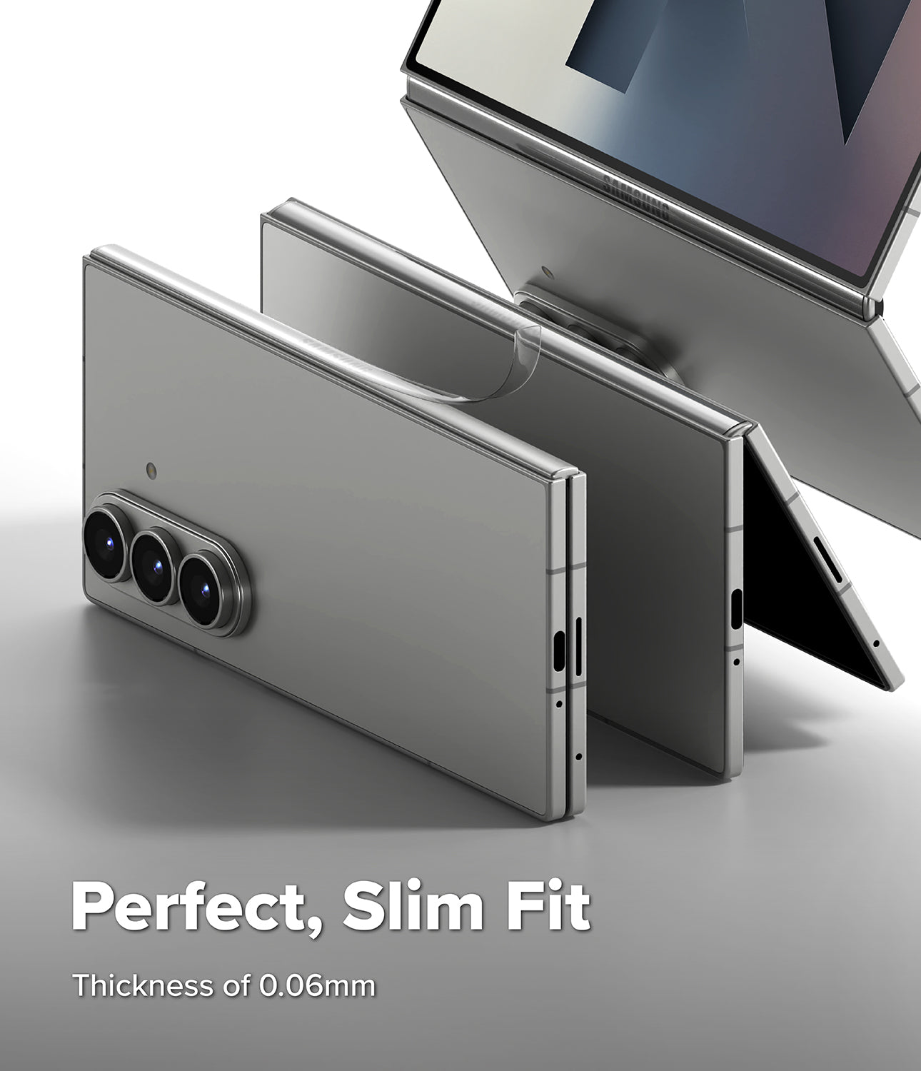 Galaxy Z Fold 7 Case | Hinge Dual Easy Pro Film | Ringke Official