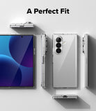 Galaxy Z Fold 8 Ultra Case | Fusion - Clear phone case shown from multiple angles around a Galaxy Z Fold8 Ultra phone on a white background.
