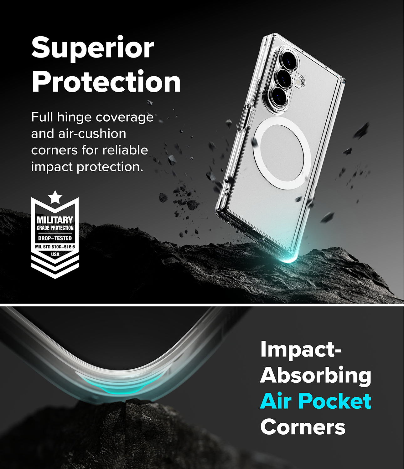 Galaxy Z Fold 8 Ultra Case - Fusion Flap Magnetic | Ringke