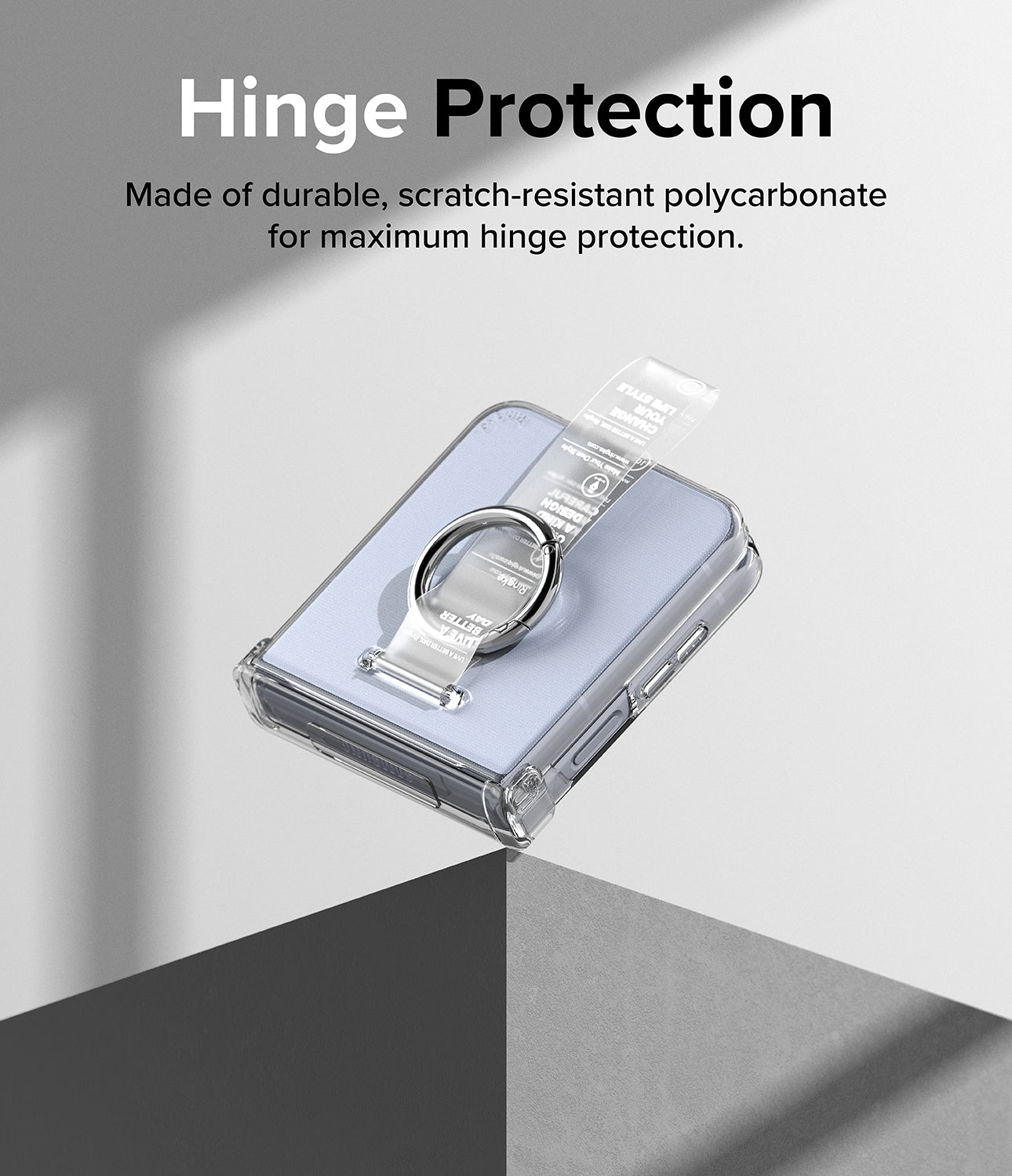 Galaxy Z Flip 4 Case | Slim Ring Hinge
