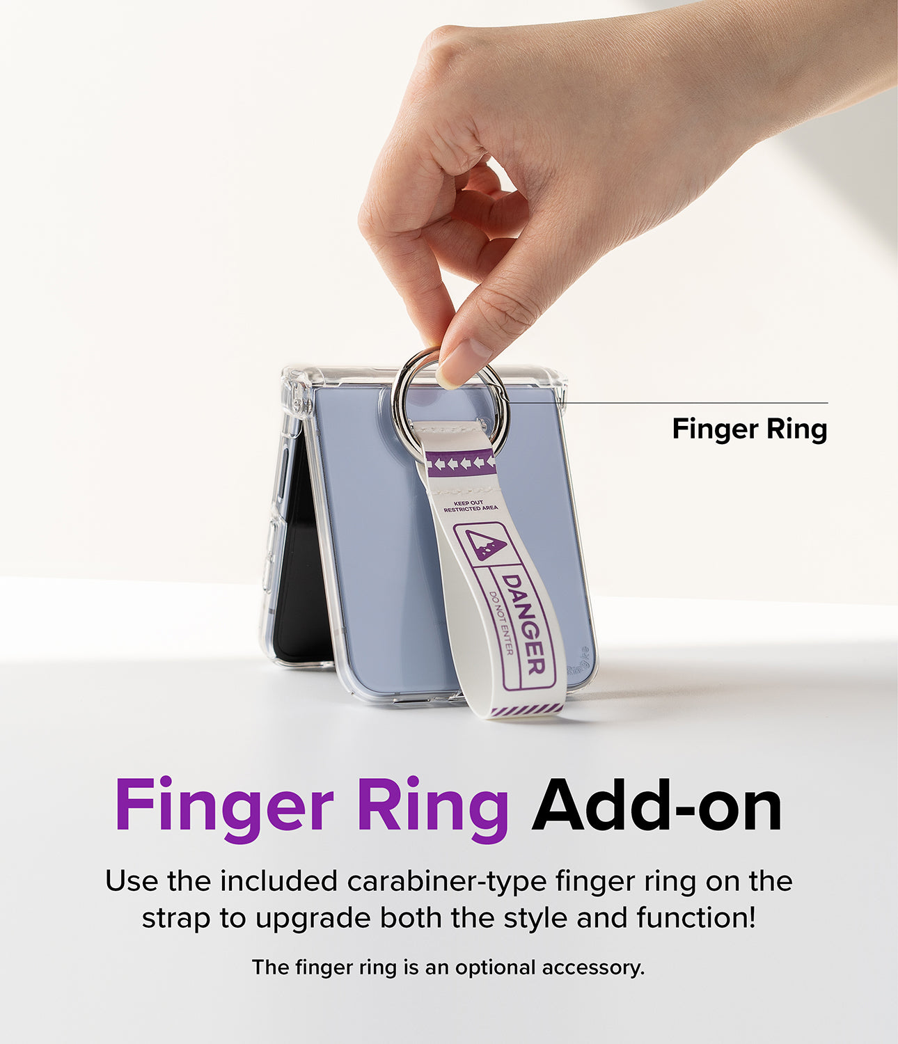 Galaxy Z Flip 4 Case | Slim Ring Hinge