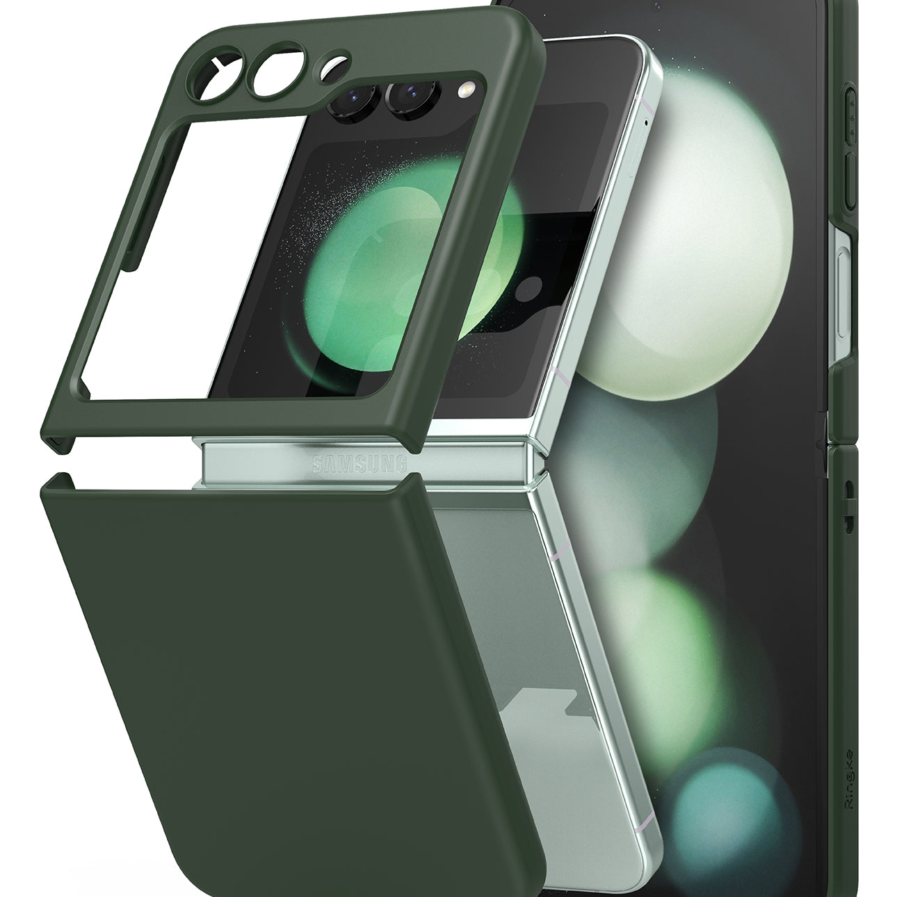 Galaxy Z Flip 5 Case | Slim Color - Dark Green