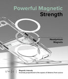 Galaxy Z Flip 5 Case | Slim Hinge Magnetic - Clear case with a built-in magnetic ring and hinge cover